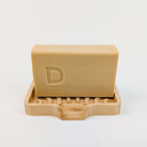 Bamboo Wave Soap Dish – Compact & Stylish